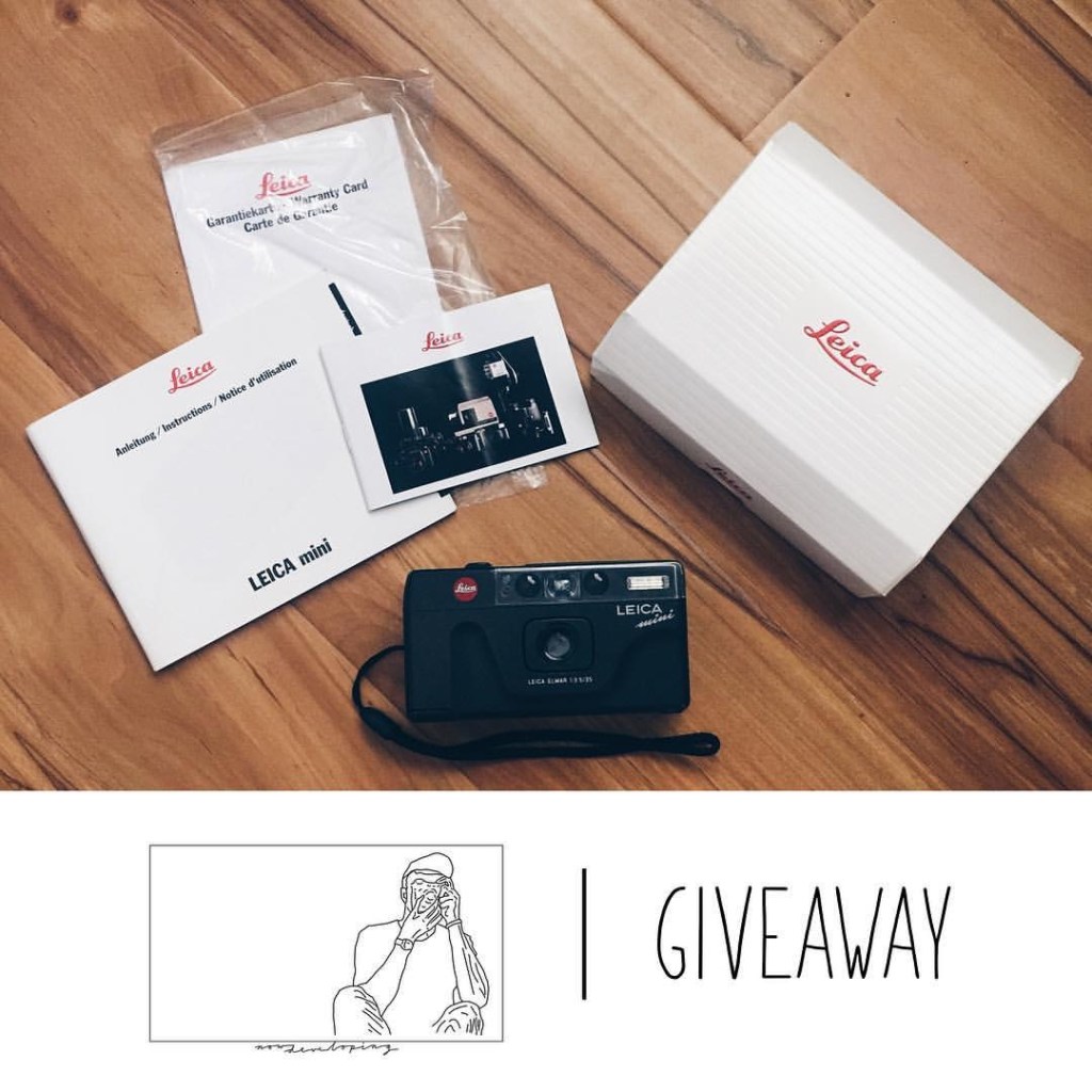Now Developing One Year Anniversary Camera Giveaway
